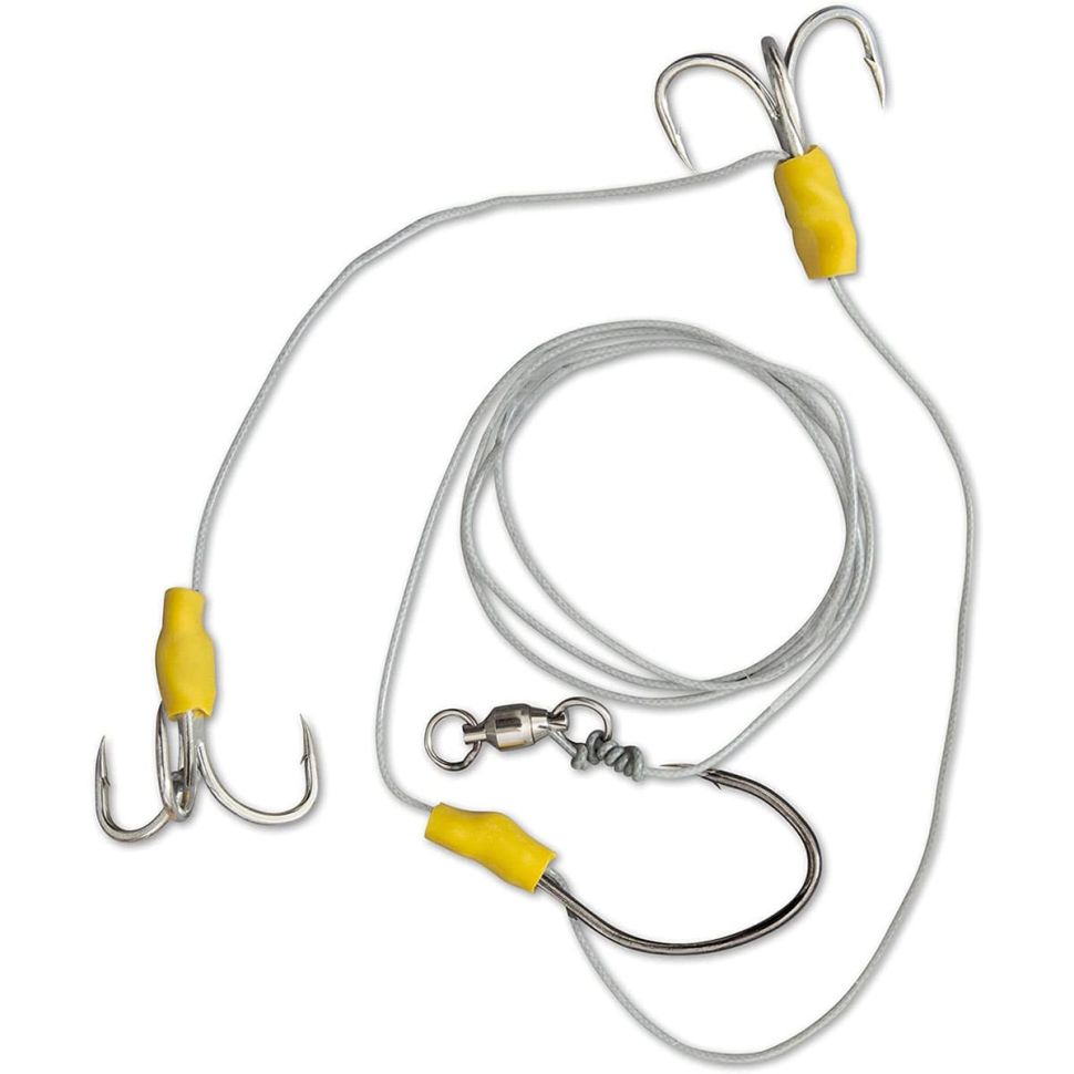 Готовый монтаж для ловли сома  Black Cat Big Bait Rig