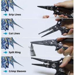 Обжимные плоскогубцы Frichy Stainless Steel Fishing Pliers XP220