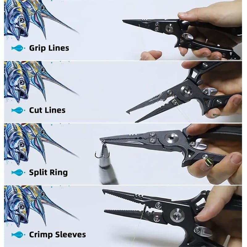 Обжимные плоскогубцы Frichy Stainless Steel Fishing Pliers XP220