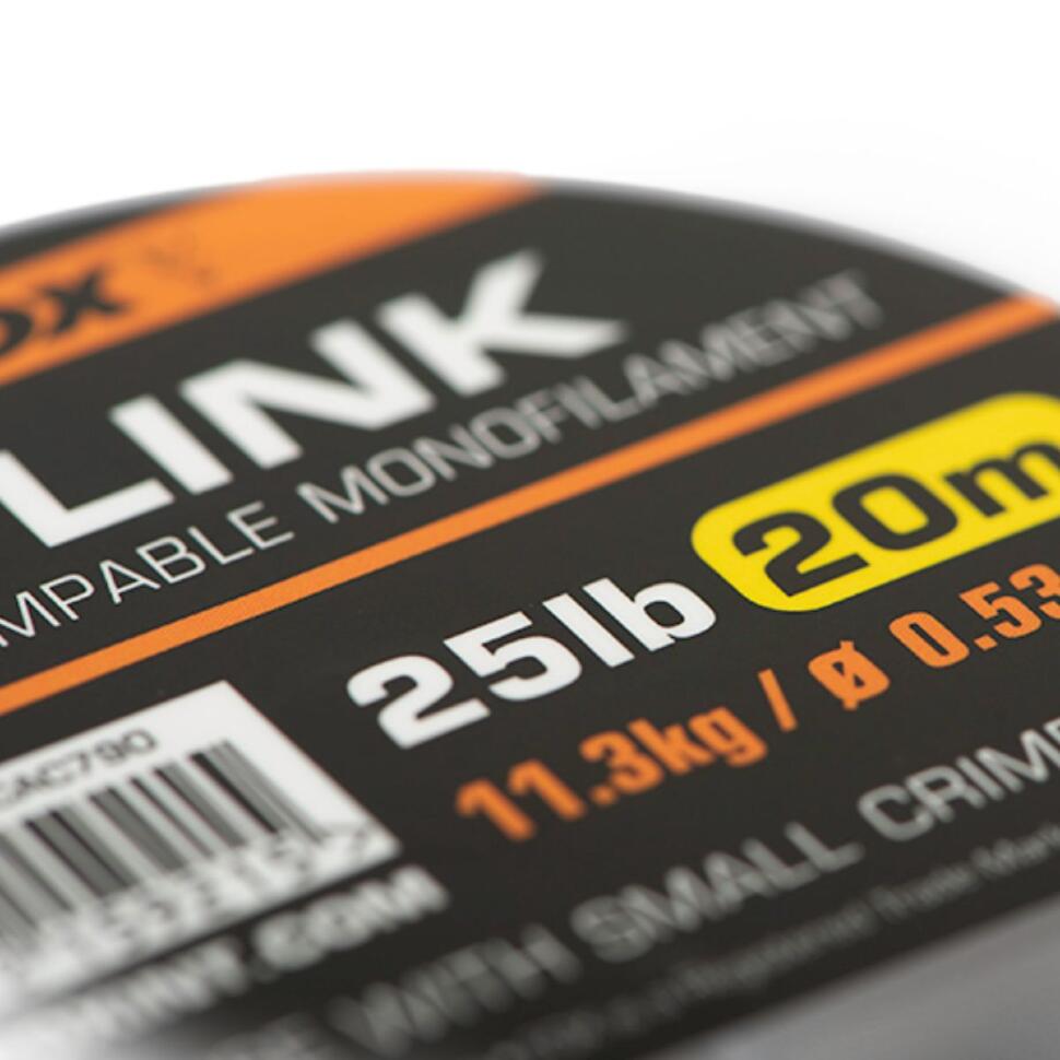 Поводковый материал Fox EDGES Link Trans Khaki Mono 20м