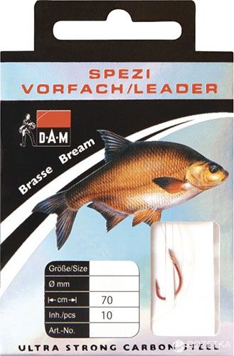 Крючки с поводками на леща DAM SPEZI BRASSE