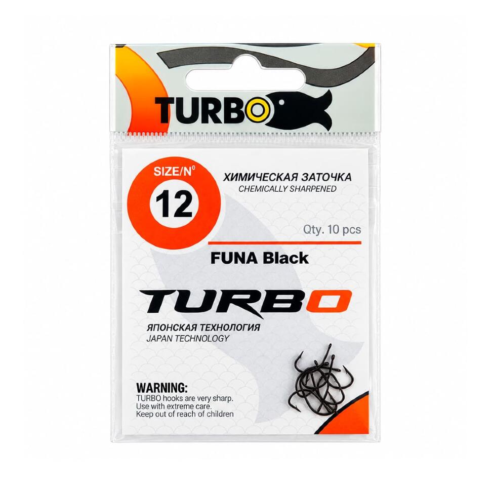Крючки TURBO FUNA (Black)