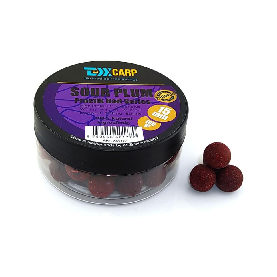 Бойлы насадочные TEXX Carp Practik Bait Series 15mm, 100gr