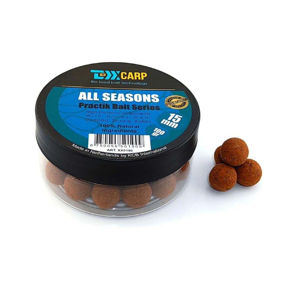 Бойлы насадочные TEXX Carp Practik Bait Series 15mm, 100gr