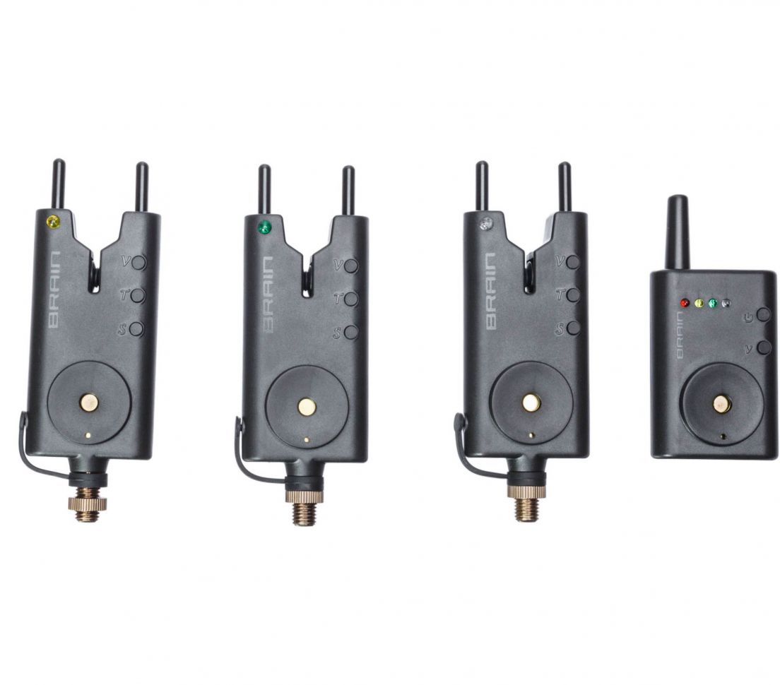 Набор сигнализаторов Brain Wireless Bite Alarm B-1 3+1