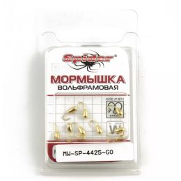 Мормышка W Spider Капля с отверстием тульская спорт утяжеленная