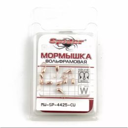 Мормышка W Spider Капля с отверстием тульская спорт утяжеленная