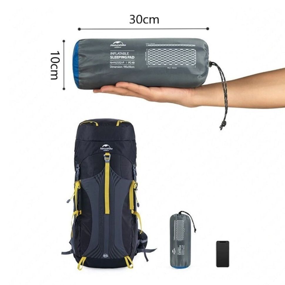 Коврик надувной Naturehike FC-10 NH19Z032-P