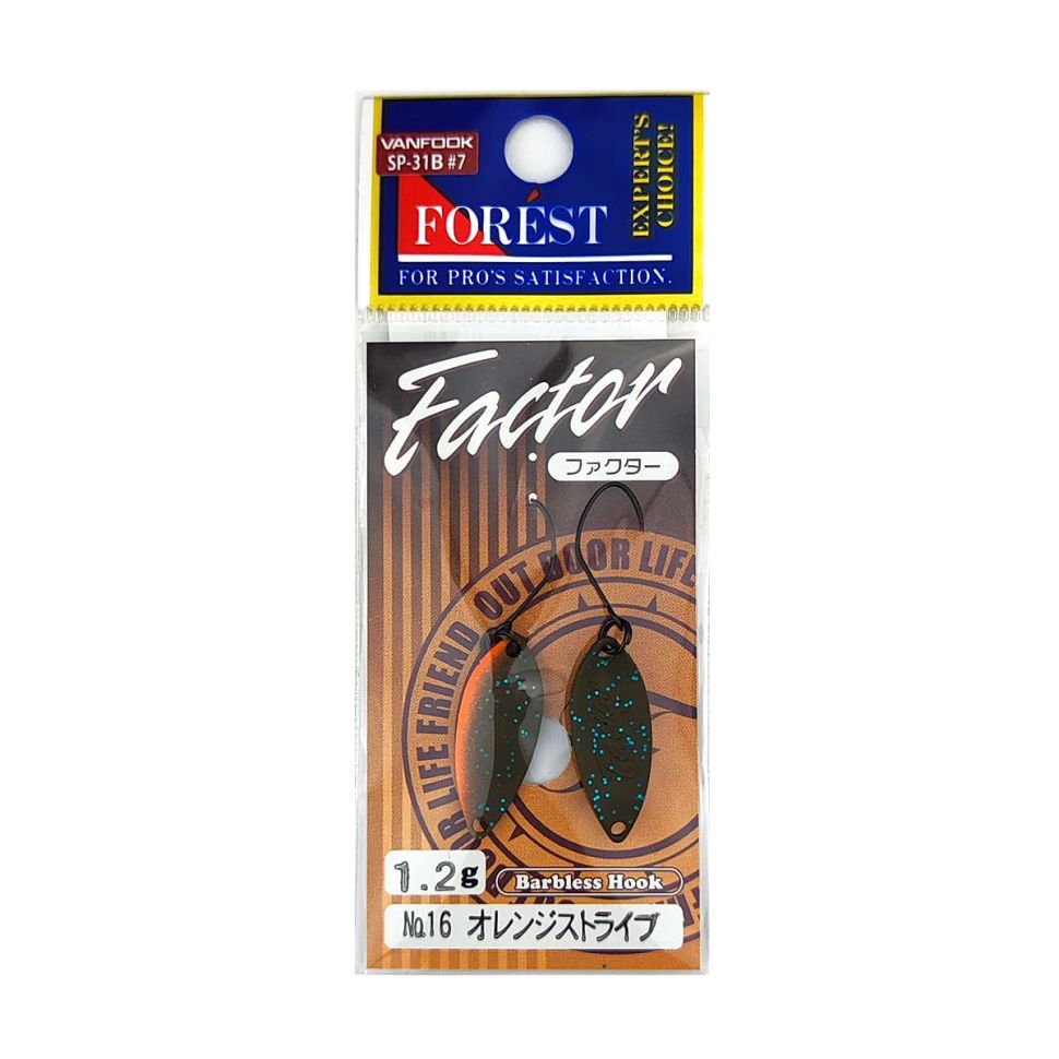 Форелевая блесна Forest Factor 1.2g
