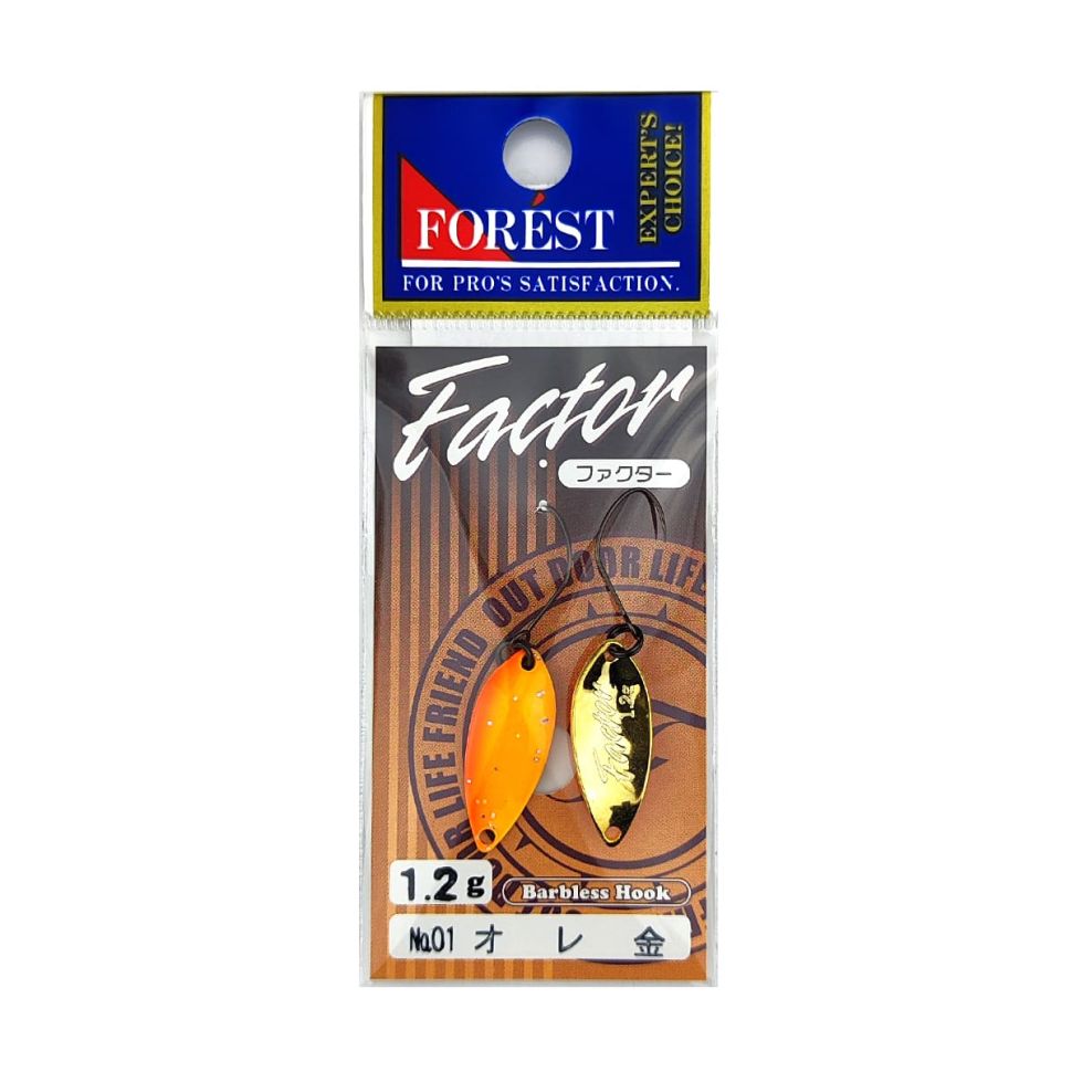 Форелевая блесна Forest Factor 1.2g