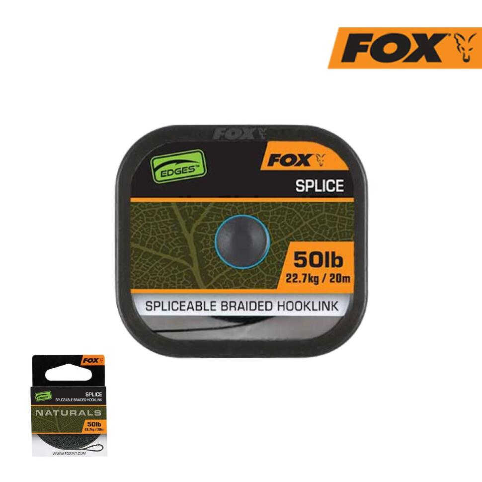 Поводковый материал FOX Edges Link Trans Khaki Mono 20m, 50lb