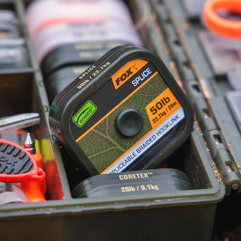 Поводковый материал FOX Edges Link Trans Khaki Mono 20m, 50lb