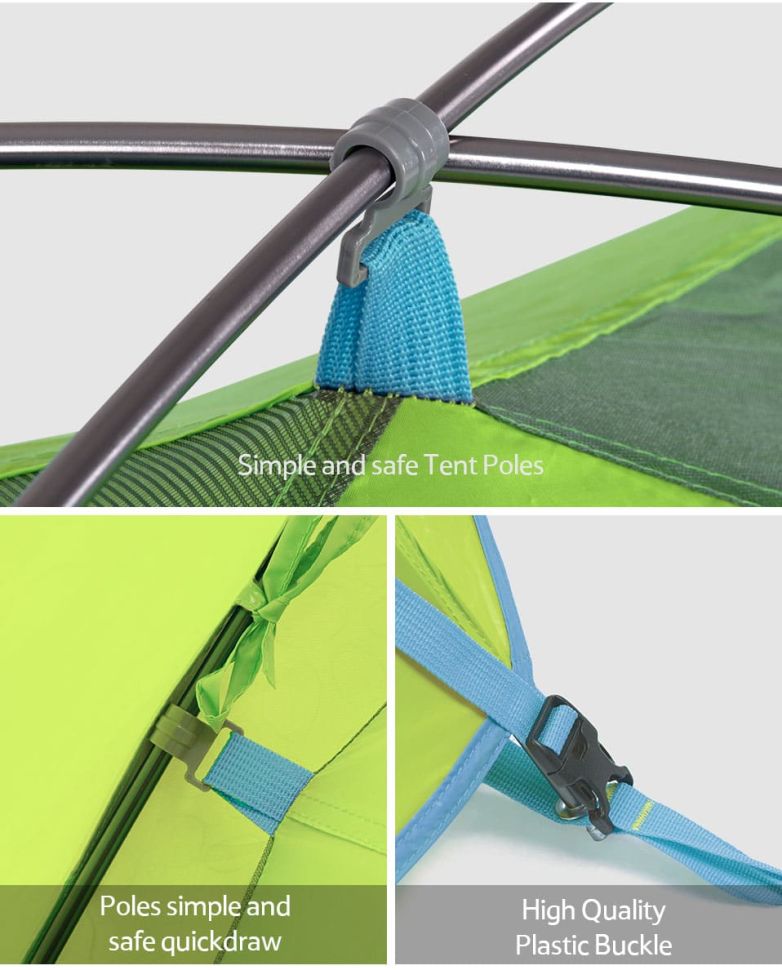 Трекинговая палатка Naturehike P-Series 2х местная NH18Z022-P