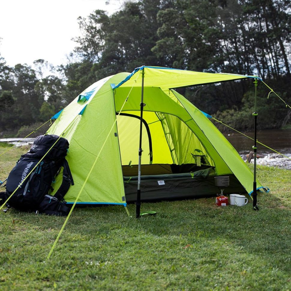 Трекинговая палатка Naturehike P-Series 2х местная NH18Z022-P