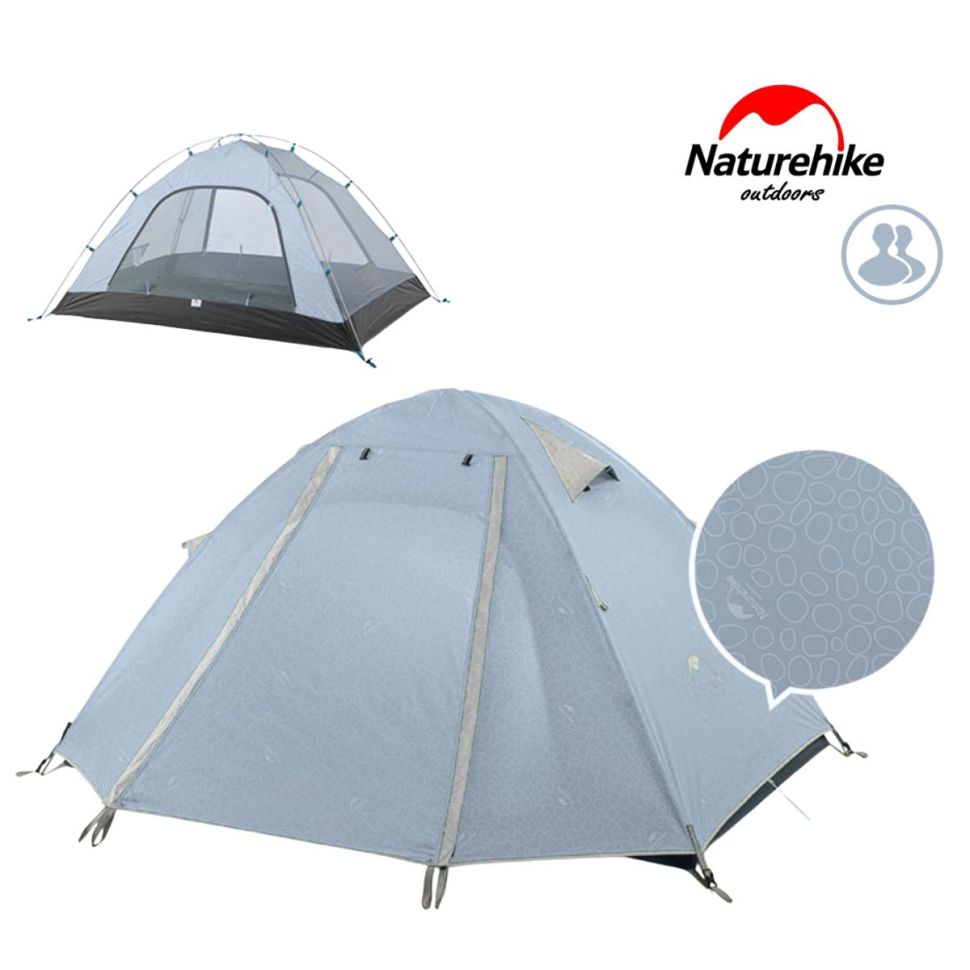 Трекинговая палатка Naturehike P-Series 2х местная NH18Z022-P