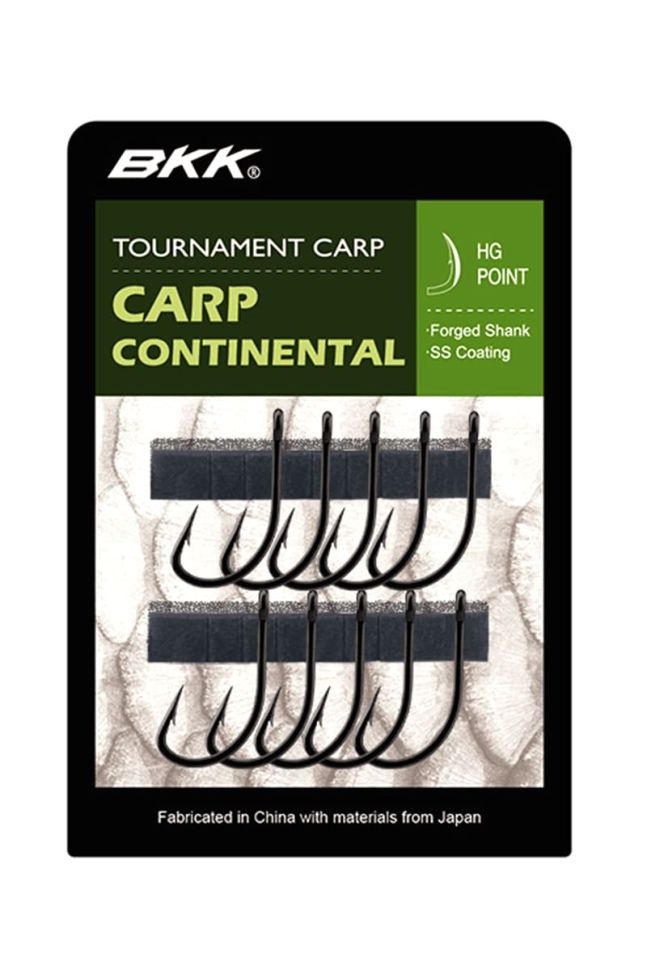 Крючки BKK Carp Continental Superslide