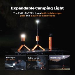 Фонарь кемпинговый FlexTail Evo Lantern Orange