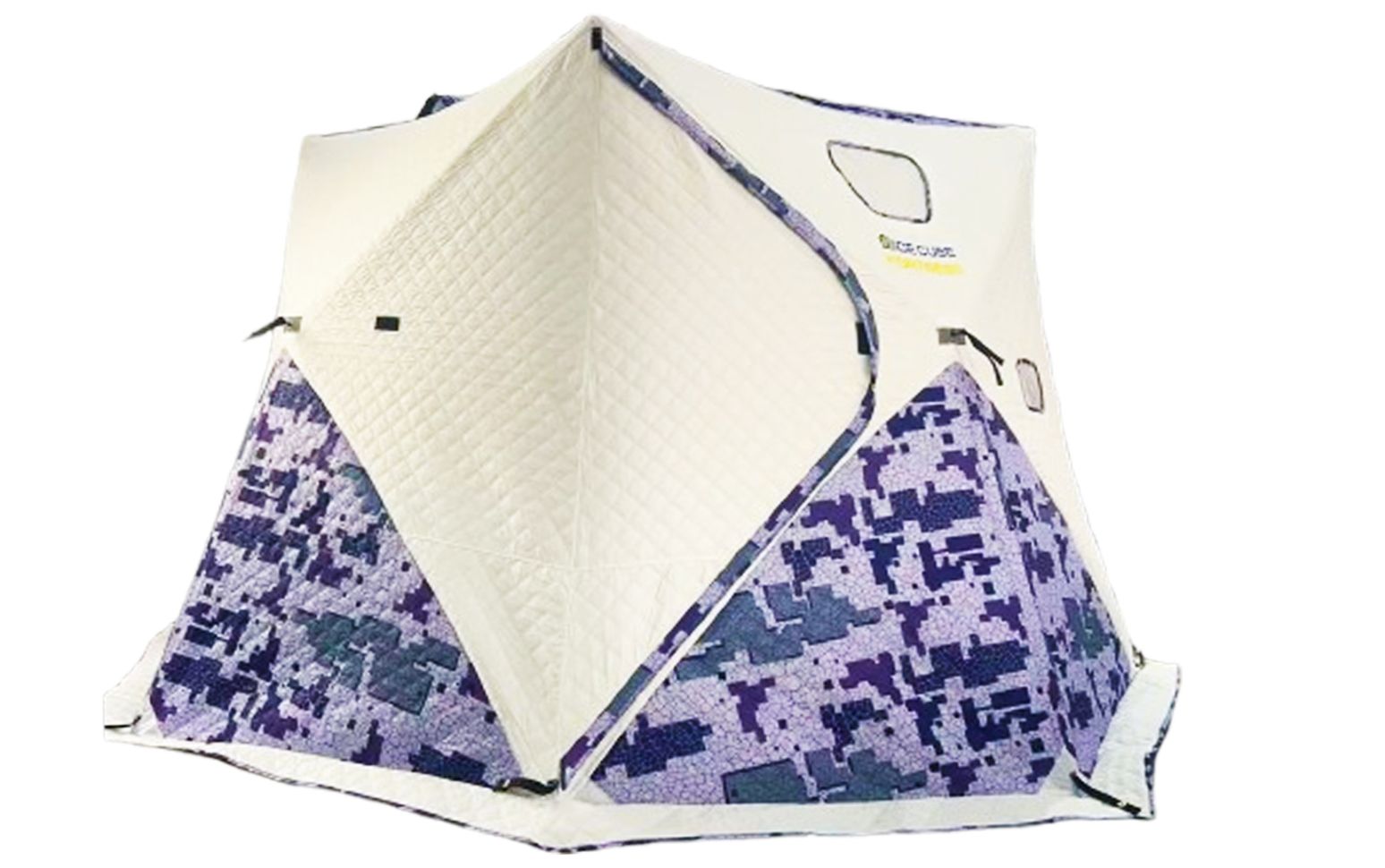Палатка зимняя куб Ice Cube Digital Camo FORTRESS 250(+60)x250(+60)x210cm