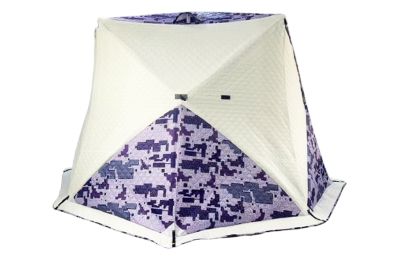 Палатка зимняя куб Ice Cube Digital Camo FORTRESS 250(+60)x250(+60)x210cm