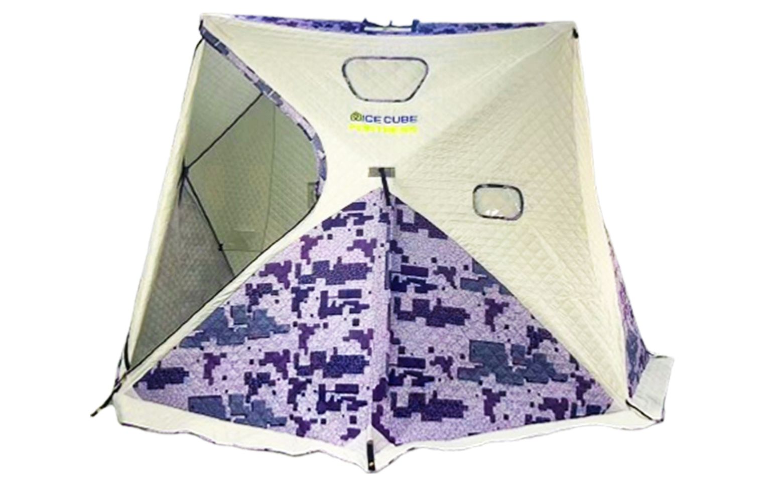Палатка зимняя куб Ice Cube Digital Camo FORTRESS 250(+60)x250(+60)x210cm
