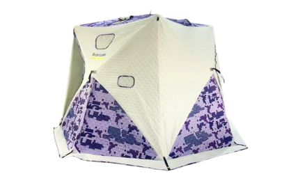 Палатка зимняя куб Ice Cube Digital Camo FORTRESS 250(+60)x250(+60)x210cm