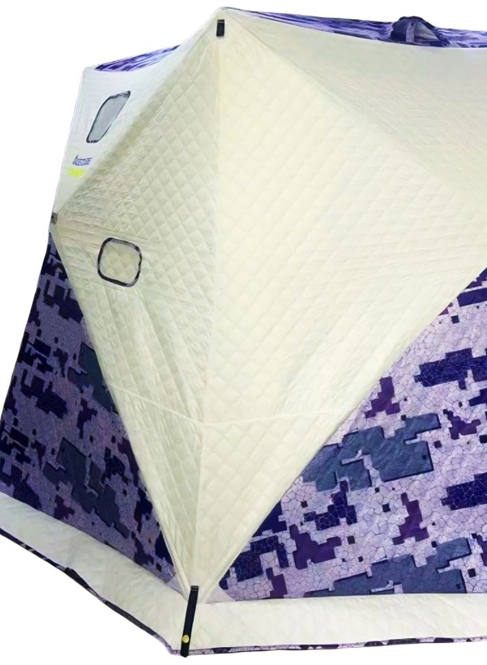 Палатка зимняя куб Ice Cube Digital Camo FORTRESS 250(+60)x250(+60)x210cm