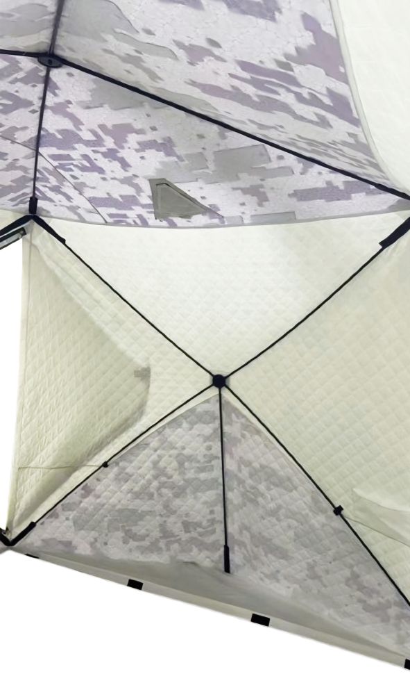 Палатка зимняя куб Ice Cube Digital Camo FORTRESS 250(+60)x250(+60)x210cm