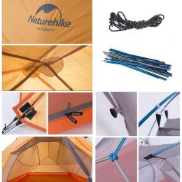 Трекинговая палатка Naturehike 3х местная NH18T030-T