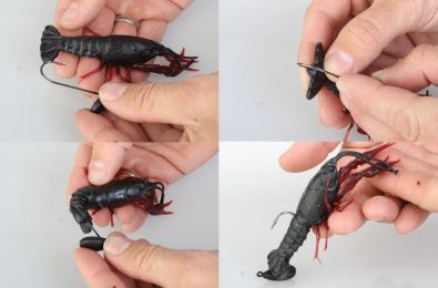 Джиг головка Savage Gear 3D Crayfish Stand Up Jigghead size S 6g