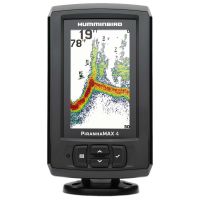 Эхолот Humminbird Piranha MAX4 Экран 4,3", 256-цветной.. Сонар: двух-лучевой, 480*272