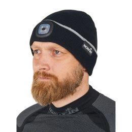Вязаная шапка Norfin Discovery LED