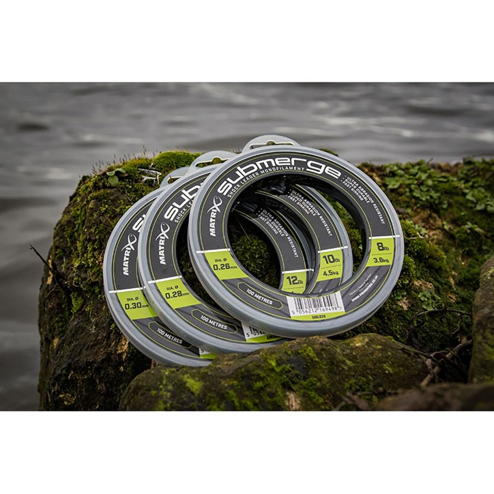 Монофильная леска Matrix Submerge Shock Leader 100m