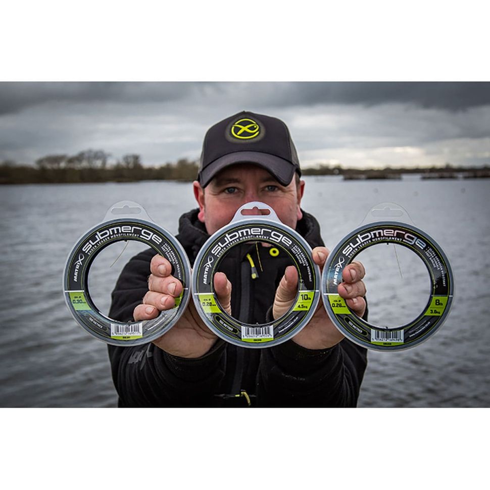 Монофильная леска Matrix Submerge Shock Leader 100m