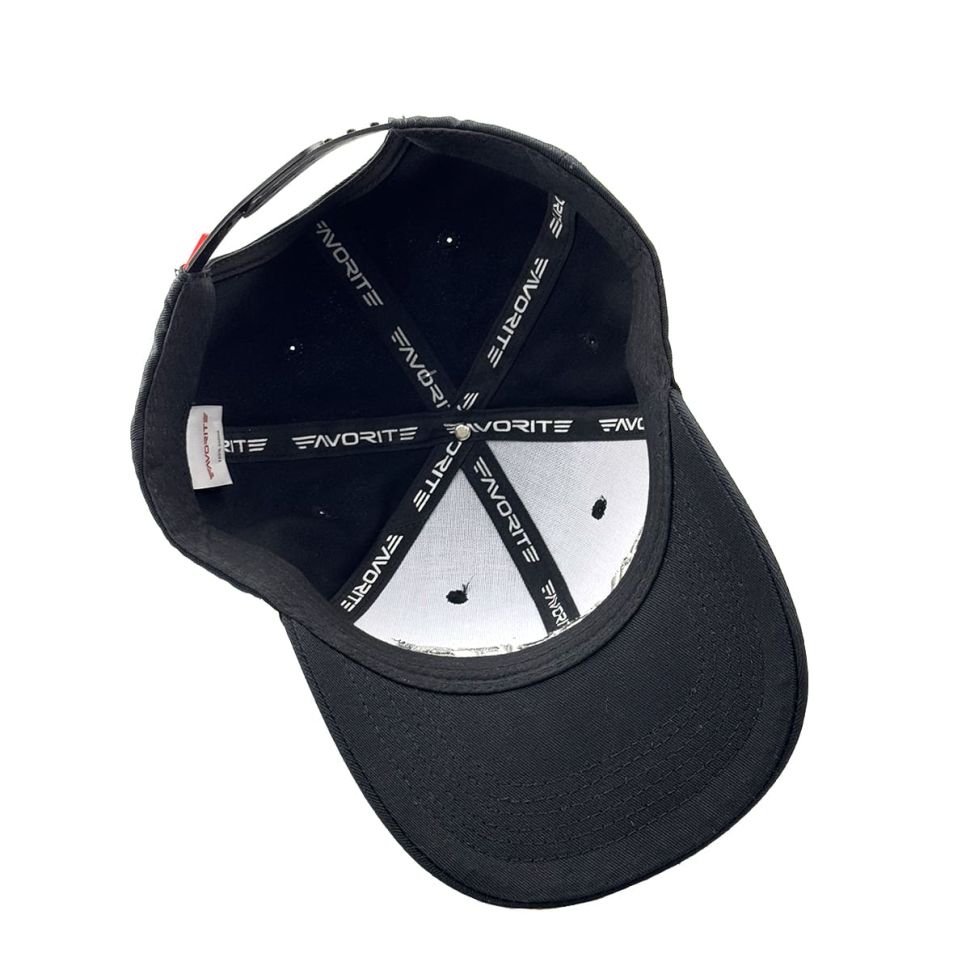 Кепка Favorite Long Silver Logo Black