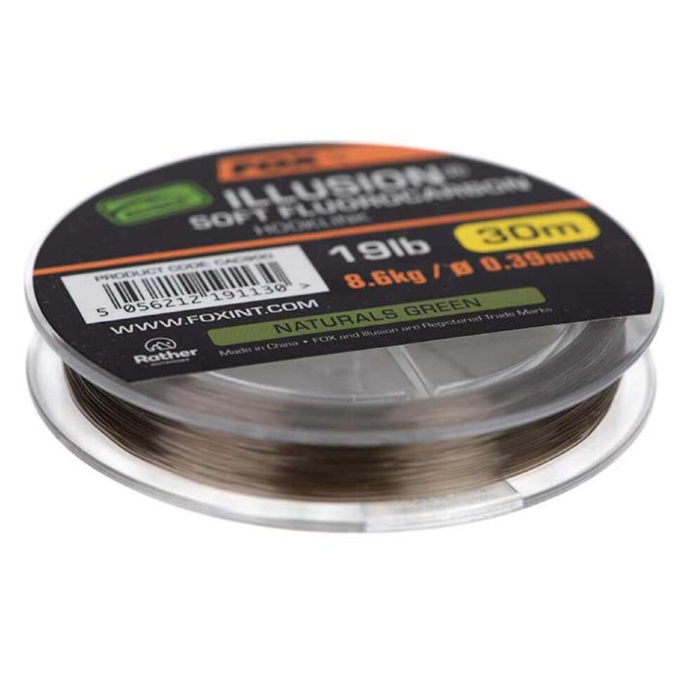 Леска флюорокарбоновая FOX Edges Illusion Soft Hooklink 30m