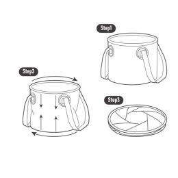 Складное ведро из ПВХ Naturehike NH20SJ040