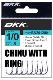 Крючки BKK Chinu-R Diamond Black Nickel