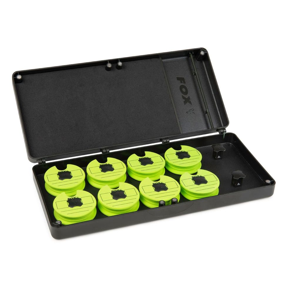 Поводочница с бобинками FOX F Box Magnetic disc& Rig Box System - Medium