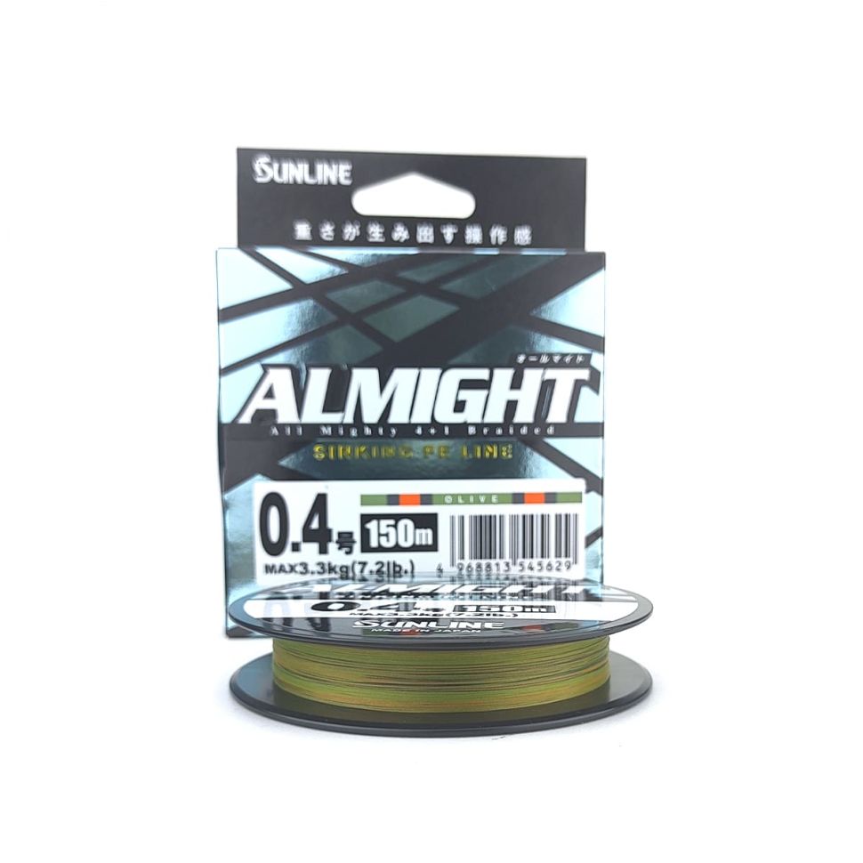 Плетенка Sunline Almight Sinking X5 150m, Olive