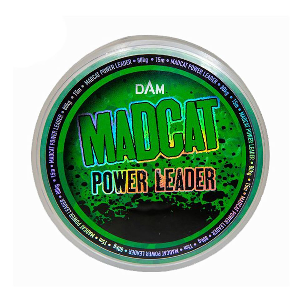 Поводковый материал Madcat Power Leader Dark Brown 15m