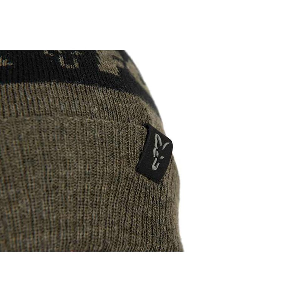 Шапка Fox Collection Bobbles G/B