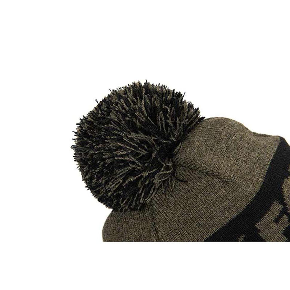 Шапка Fox Collection Bobbles G/B