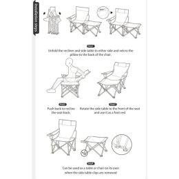 Шезлонг трансформер T05J Naturehike CNK2300JJ011