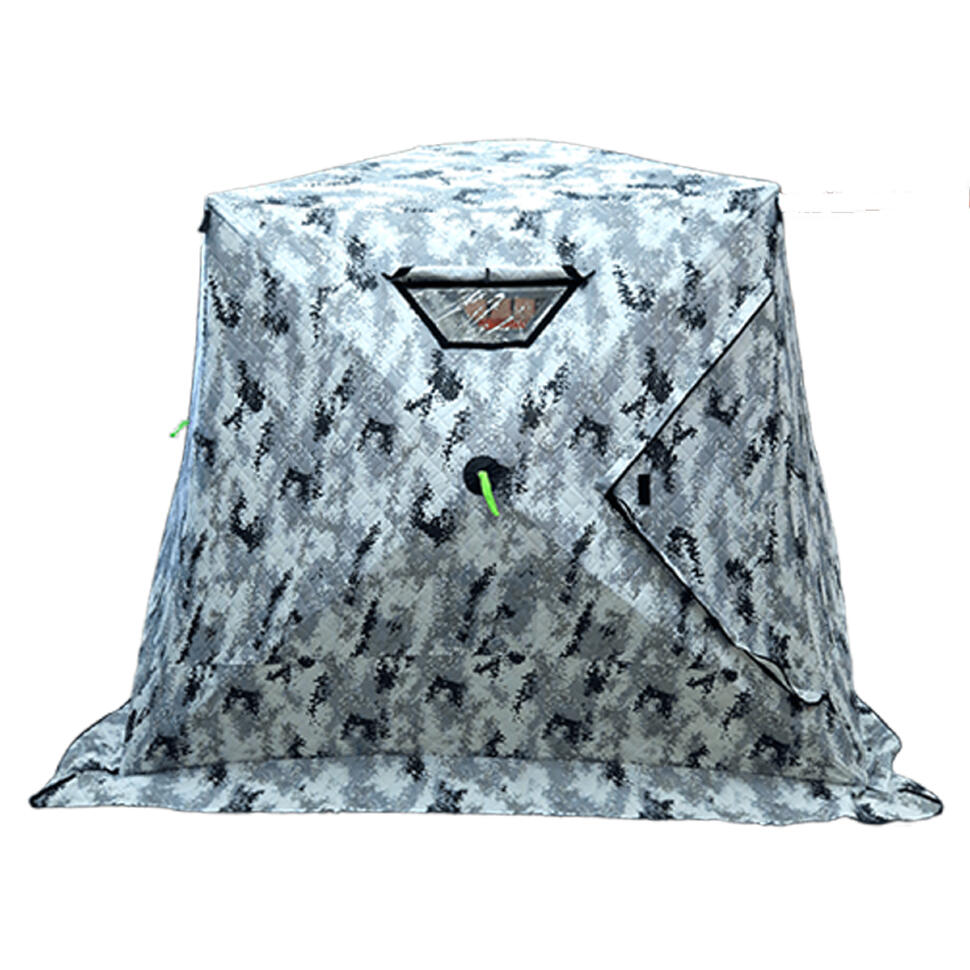 Палатка зимняя куб YumuQ. трехслойная 240x240x210