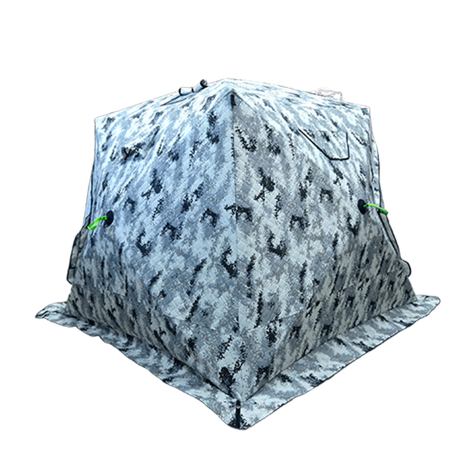 Палатка зимняя куб YumuQ. трехслойная 240x240x210