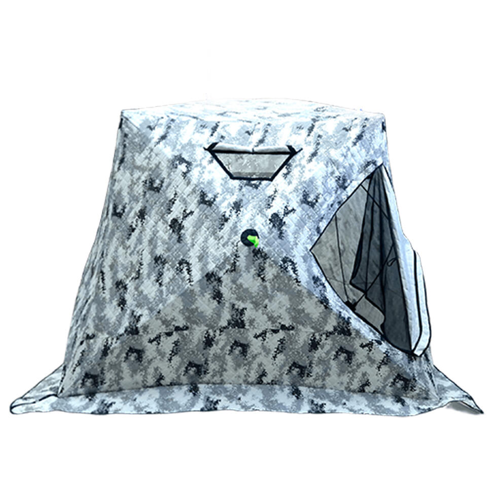 Палатка зимняя куб YumuQ. трехслойная 240x240x210