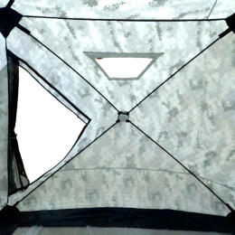 Палатка зимняя куб YumuQ. трехслойная 240x240x210