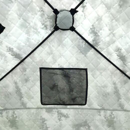 Палатка зимняя куб YumuQ. трехслойная 240x240x210