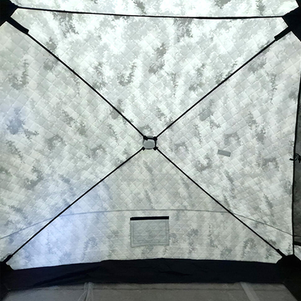 Палатка зимняя куб YumuQ. трехслойная 240x240x210