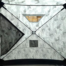 Палатка зимняя куб YumuQ. трехслойная 240x240x210